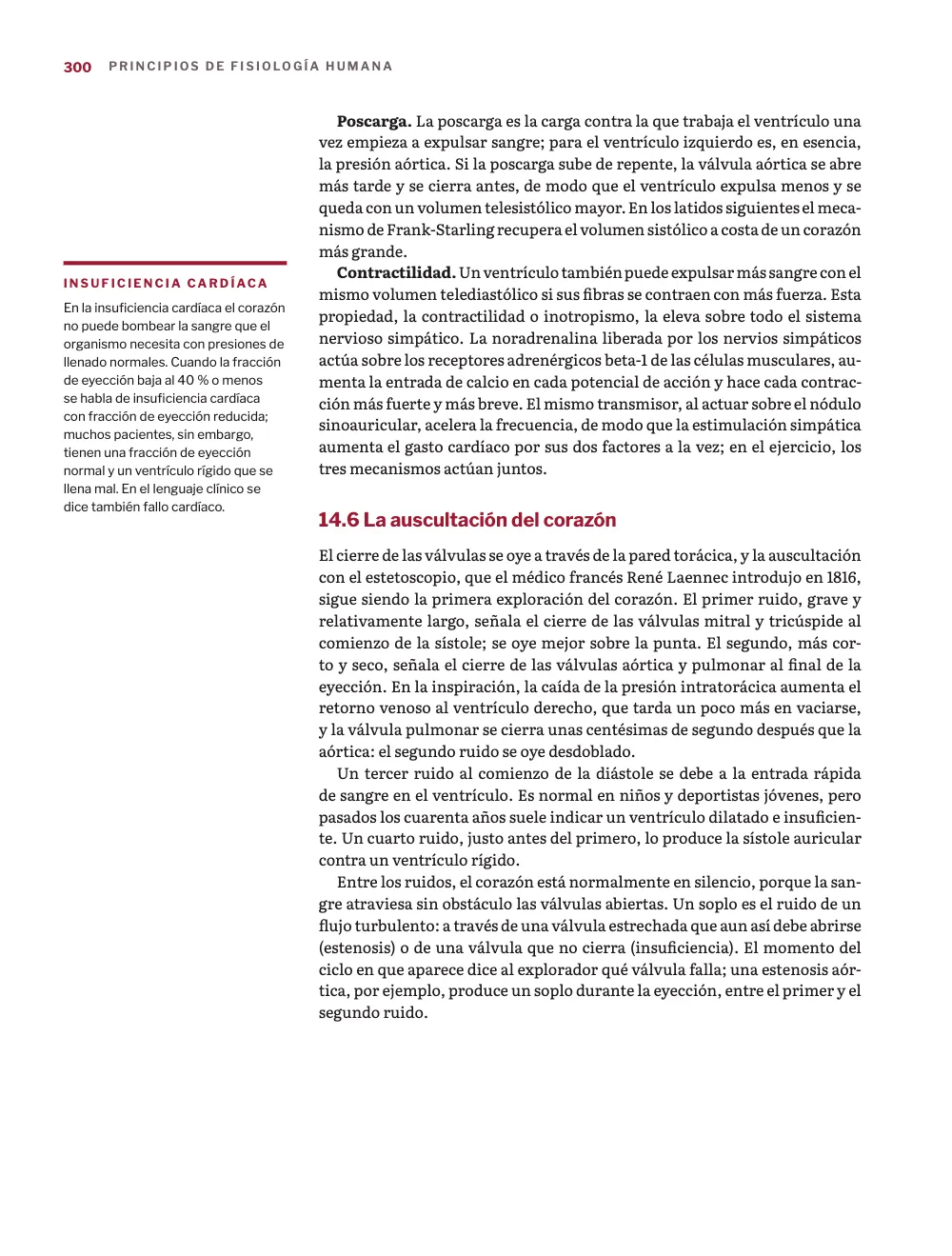 Página 300: 14.6 La auscultación del corazón.