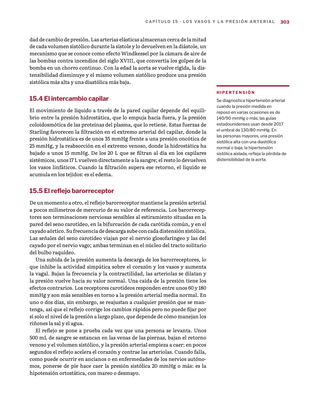 Página 303: 15.4 El intercambio capilar.