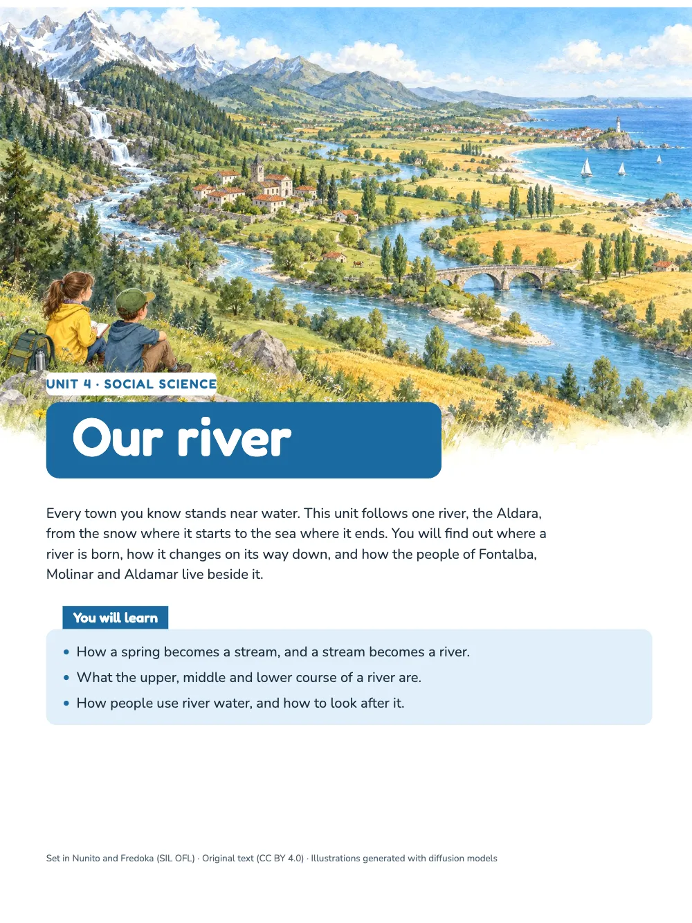 Page 1: Our river.