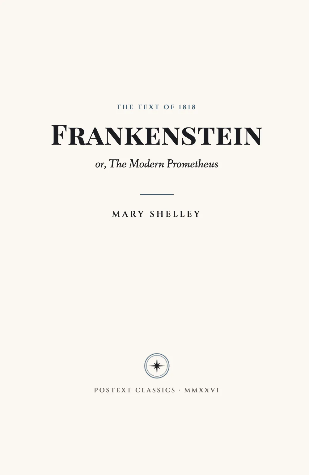 Opening page v: Title page.