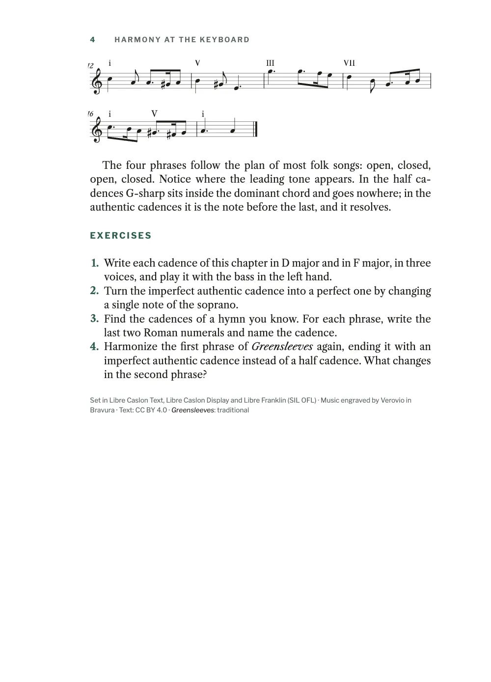 Page 4: EXERCISES.