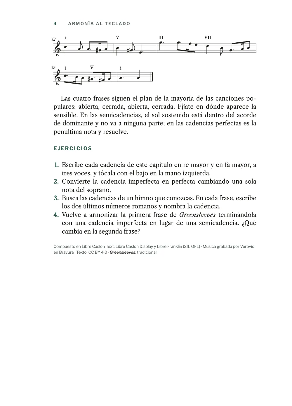 Página 4: EJERCICIOS.