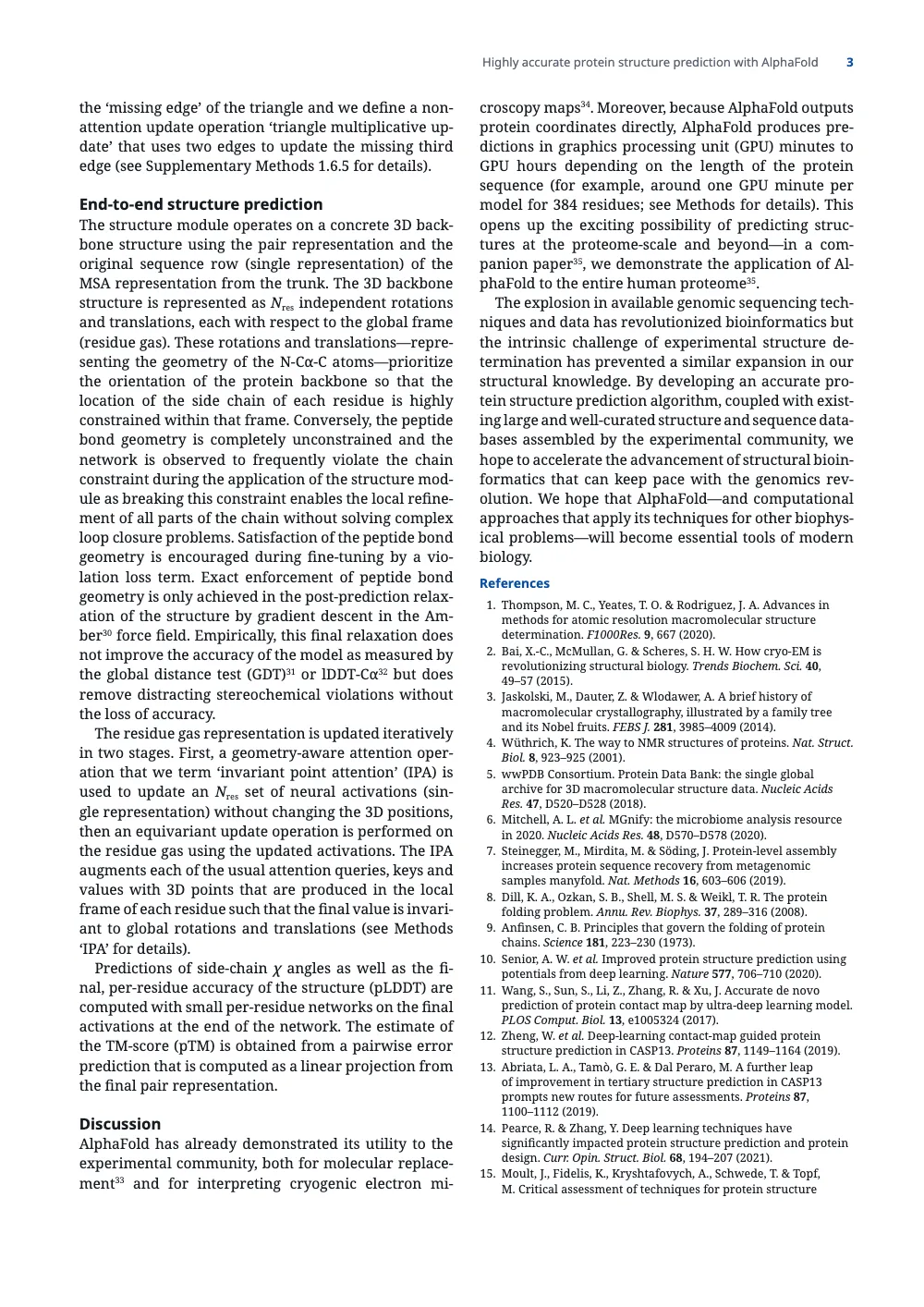 Page 3: End-to-end structure prediction.